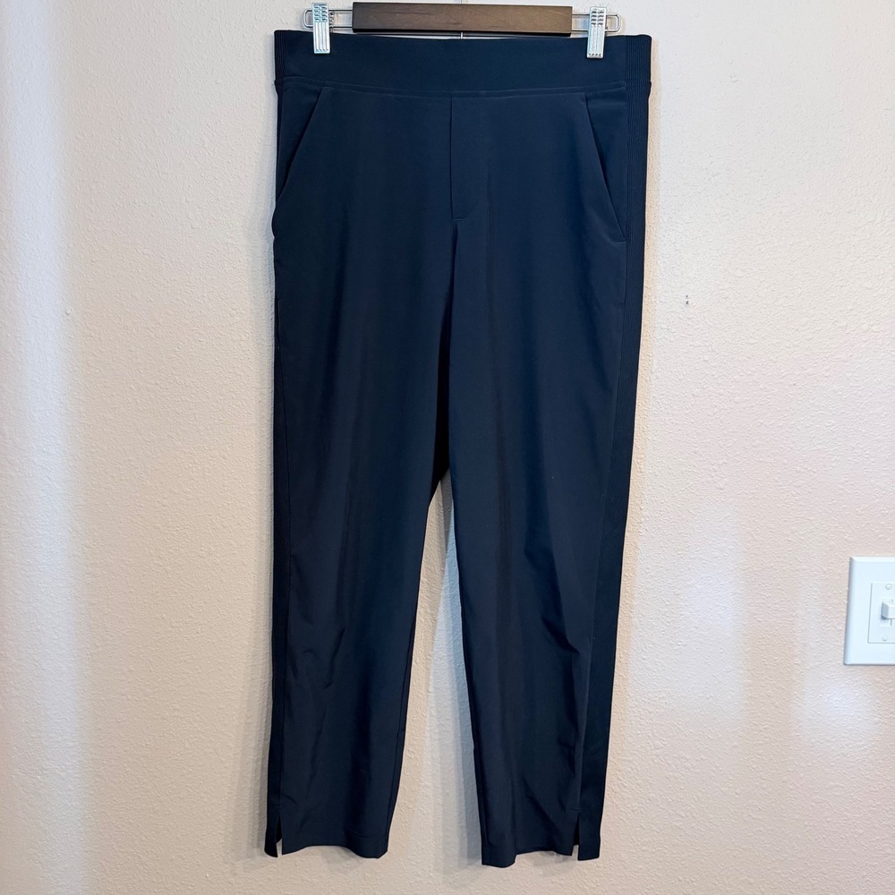 Athleta Brooklyn Ankle Pants Navy Blue Size 6P Petite 198671-01